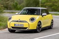 mini cooper se review 2024 01 front cornering 