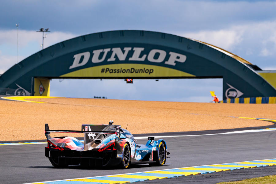 Alpine A424 testing at Le Mans – rear