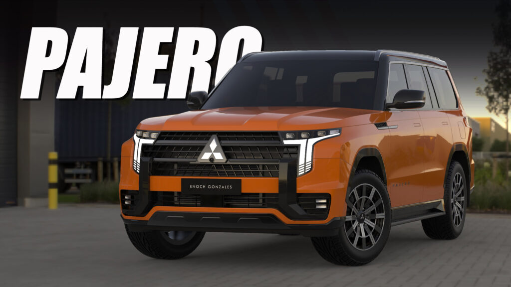 2026 Mitsubishi Pajero Render