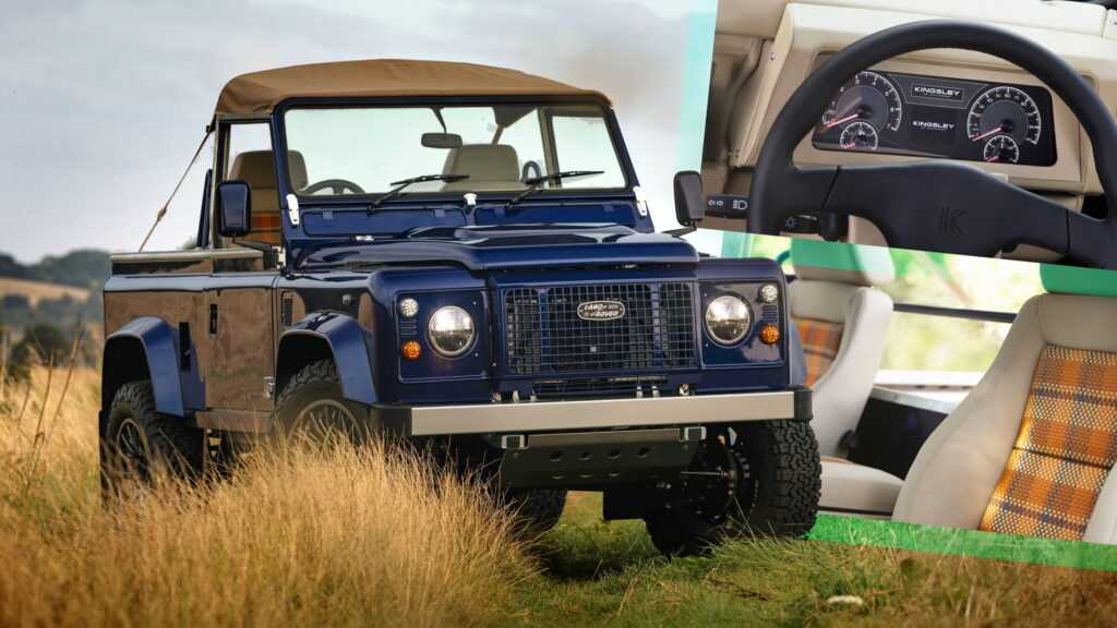 Restored Land Rover Defender