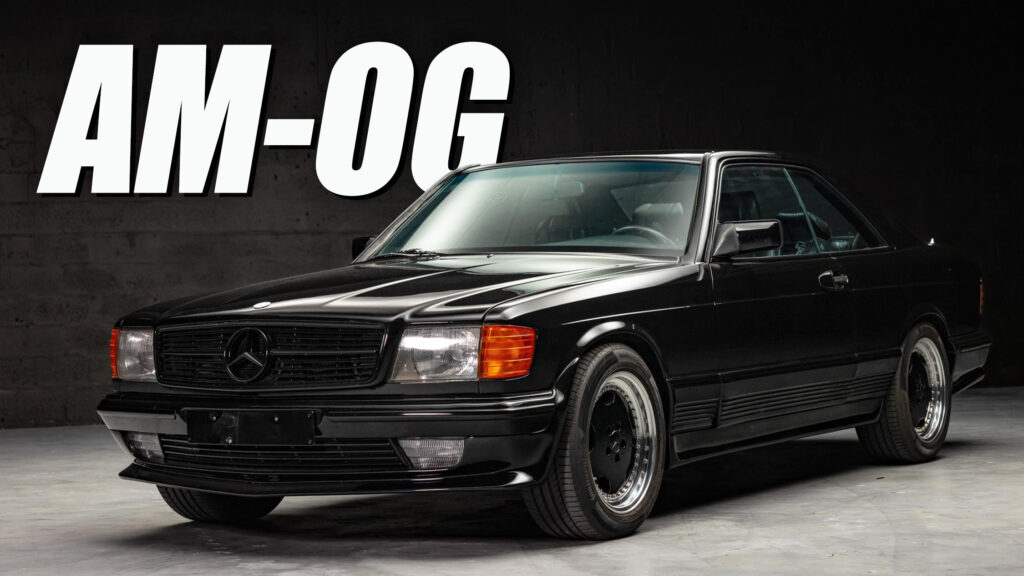 1985 Mercedes 500SEC AMG 6.0