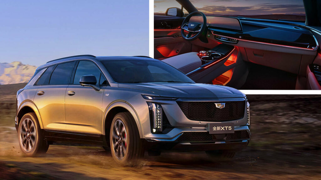 Redesigned Cadillac XT5