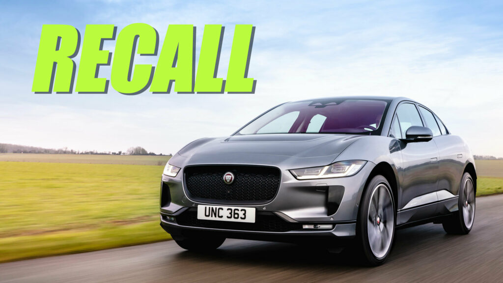 Jaguar I-Pace Recall