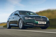 Skoda Superb Sleeper front quarter