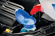 Skoda Simply Clever washer fluid funnel