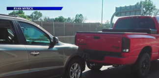 Driver Uses Dodge Ram to Stop Out-of-Control Car on Highway