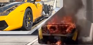 "Fire-Damaged Lamborghini Gallardo: Pay Your Respects | Giga Gears"