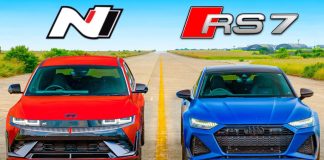 Hyundai Ioniq 5 N: A Surprising Competitor to Audi RS7 Performance | Giga Gears