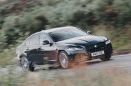 Jaguar XF front three quarter lead