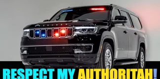 Jeep Wagoneer L: Law Enforcement Edition with Lights, Sirens, and Gun Vault