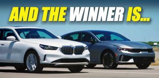 Kia K5 GT vs BMW 530i: A Fair Comparison? | Giga Gears