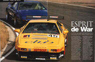 "Lotus GT2 Racer Meets Road-Going Sibling: Esprit de War | Giga Gears"