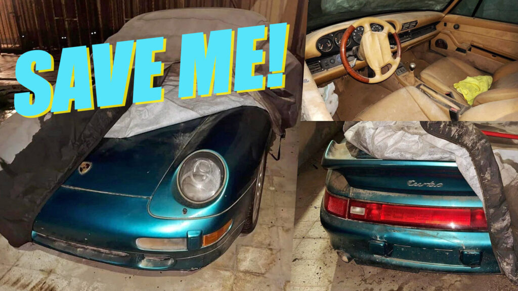 Abandoned Porsche 993 Turbo