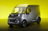 Renault Estafette transformed into futuristic city van | Giga Gears