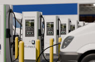 Konect Van Fleet charging