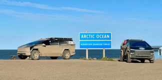 Tesla Cybertrucks Successfully Complete 5,500-Mile Journey to Arctic Ocean Shores