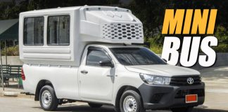 Thai Company Converts Toyota Hilux into Minibuses for Monks, Nuns, and More